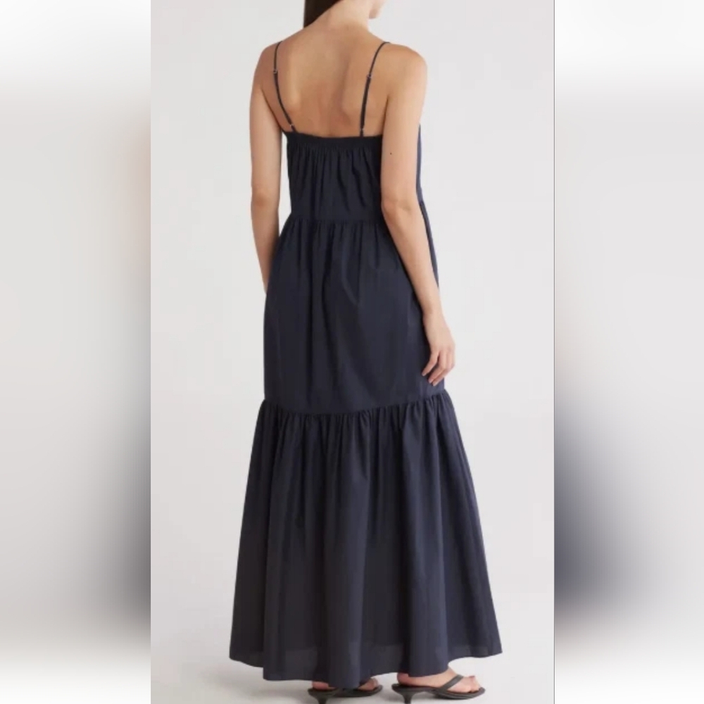 NWT RAG & BONE | $428 Leilah Poplin Maxi Dress - Picture 2 of 3